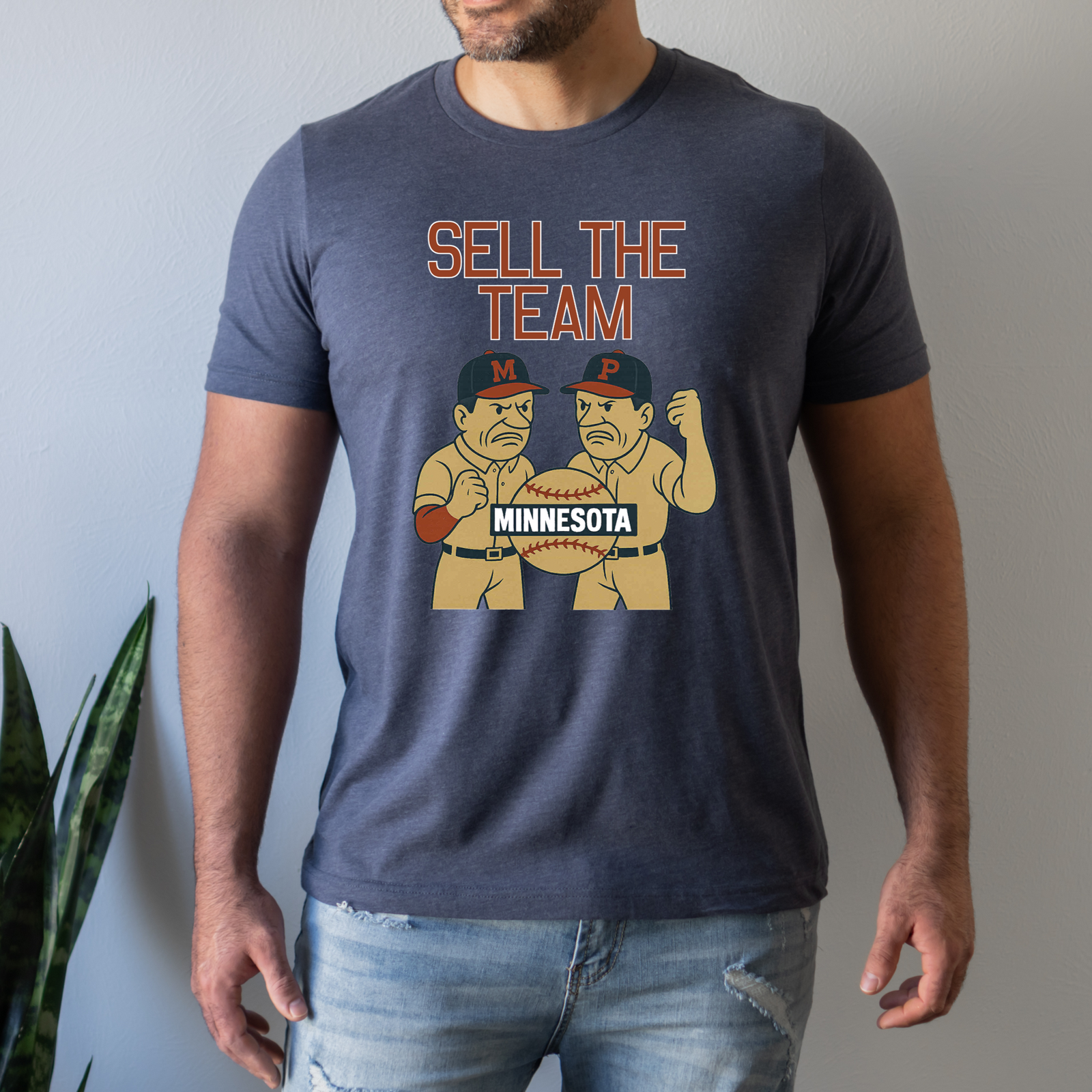 Sell the Team Minnesota Baseball Tee