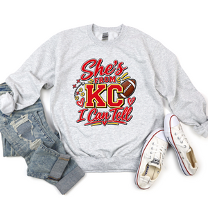 She's From KC I Can Tell Tee OR Sweatshirt