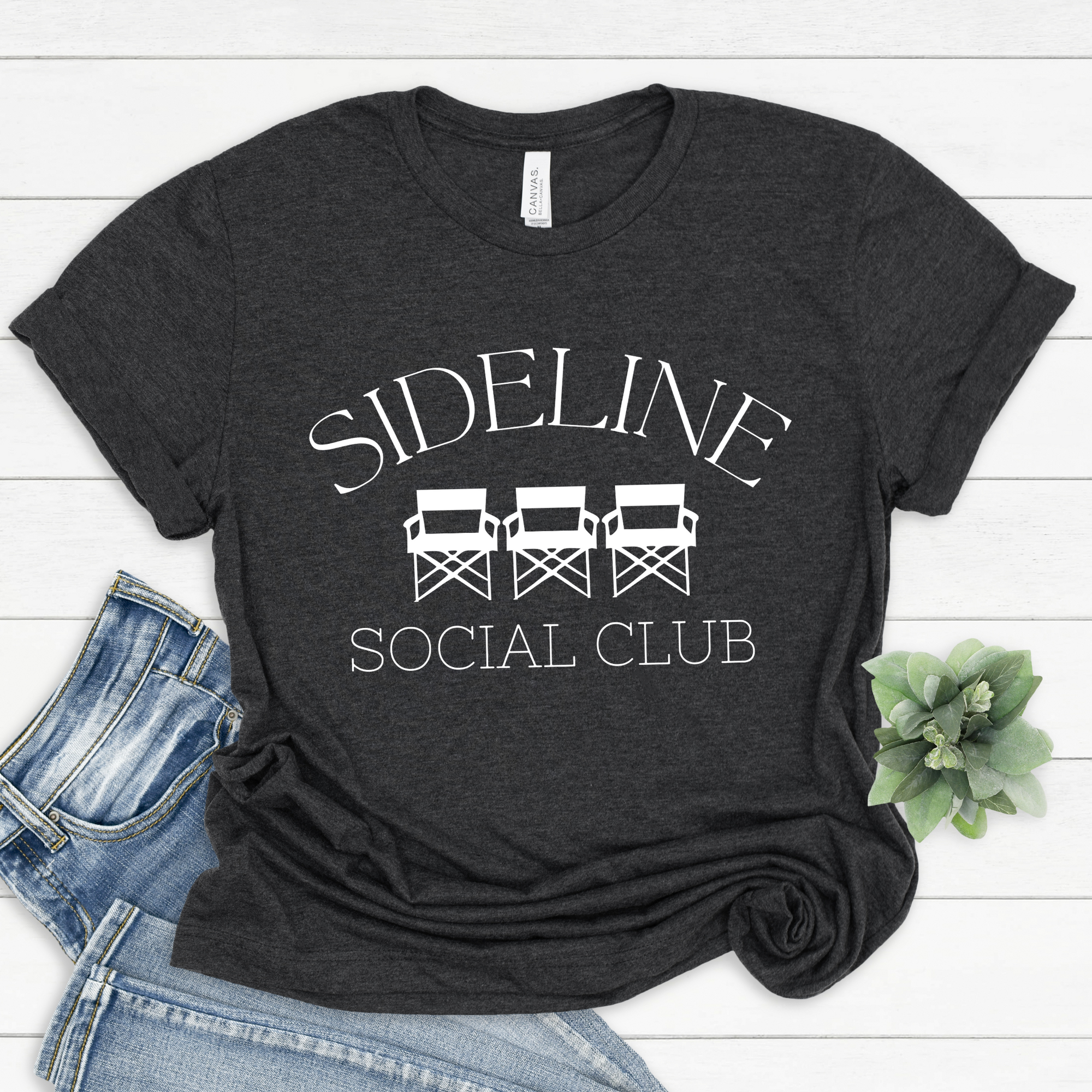 Sideline Social Club Tee OR Sweatshirt
