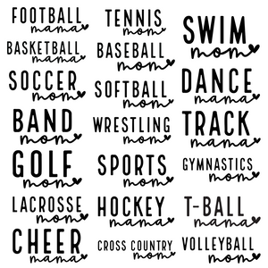 Sports Mom/Mama Hoodie - MULTIPLE SPORTS