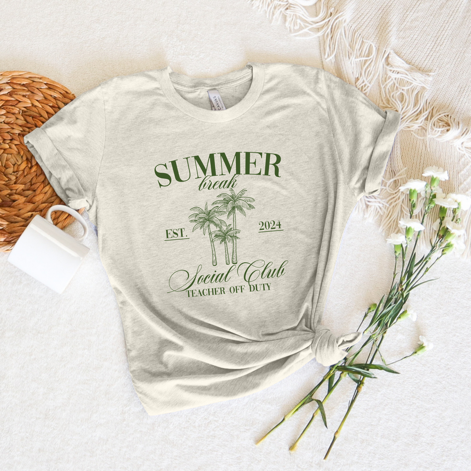 Summer Break Social Club Tee