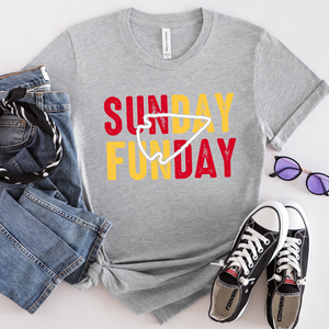 Sunday Funday Gray Tee or Sweatshirt