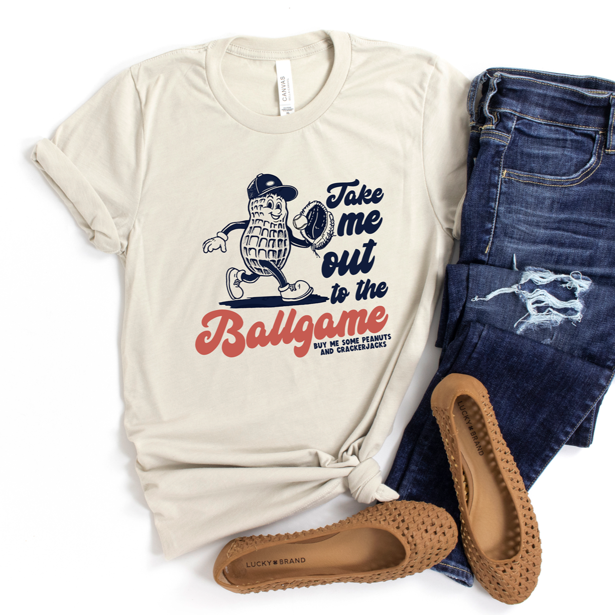 Take Me Out to the Ballgame Tee OR Sweatshirt