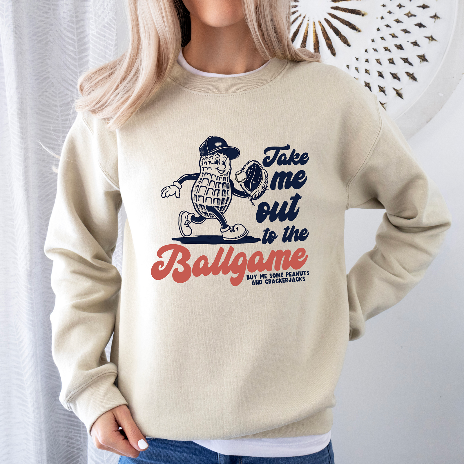 Take Me Out to the Ballgame Tee OR Sweatshirt