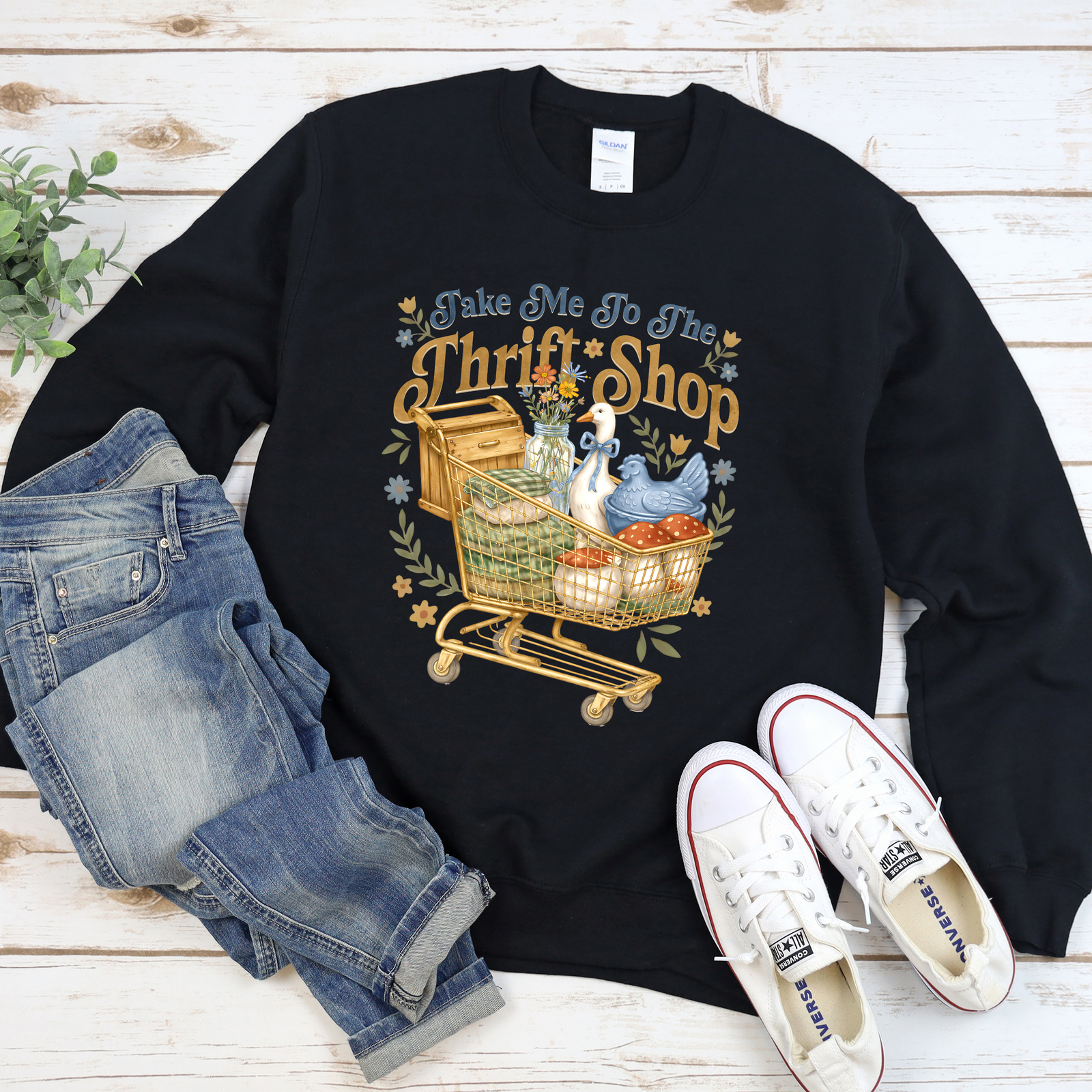 Take Me To The Thrift Shop Tee or Sweatshirt