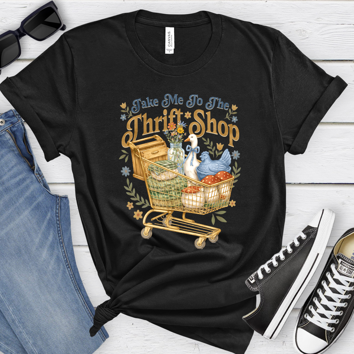 Take Me To The Thrift Shop Tee or Sweatshirt