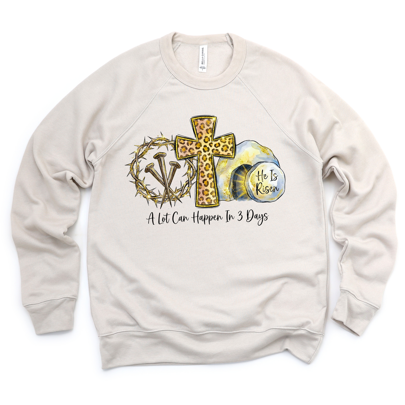 Three Days Cross Tomb Tee or Sweatshirt