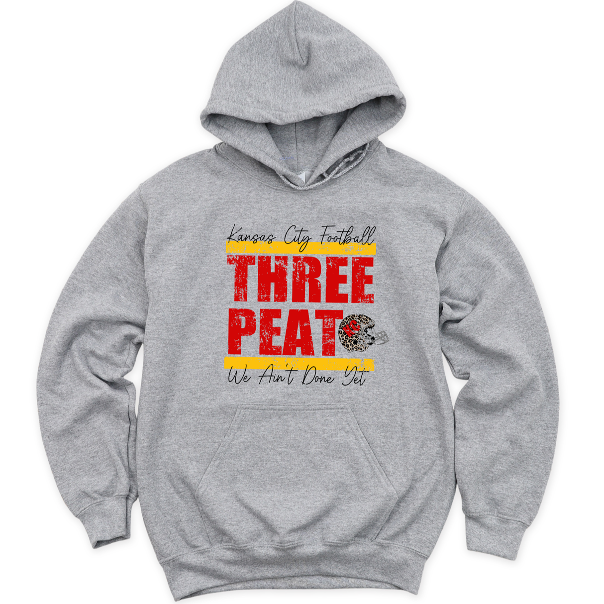 Kansas City Three Peat Tee OR Sweatshirt