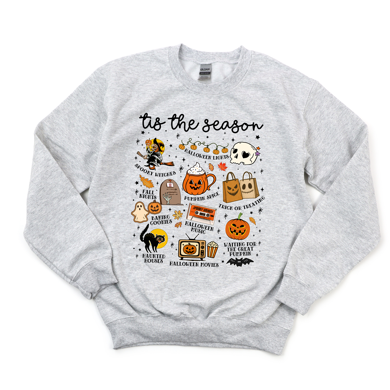 Tis the Season Halloween Icons Tee or Sweatshirt