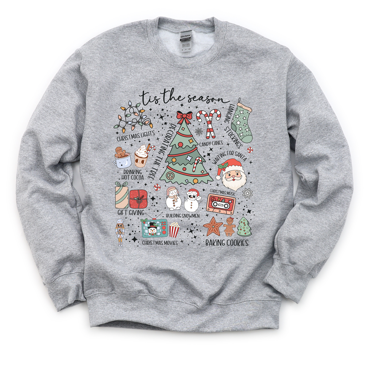Tis the Season Icons Tee or Sweatshirt