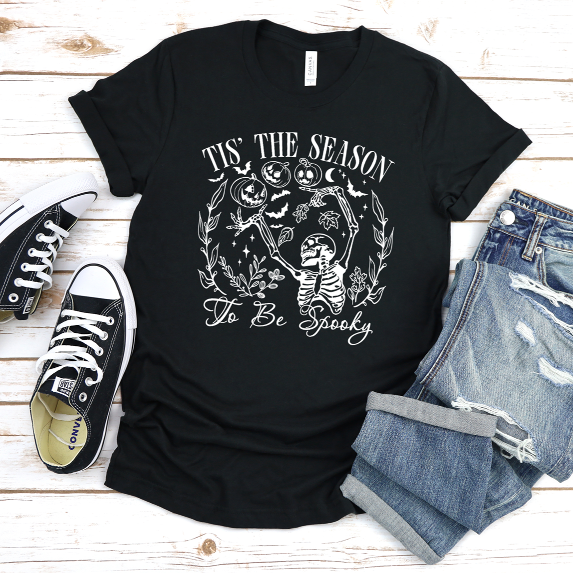 Tis the Season to Be Spooky Tee OR Sweatshirt