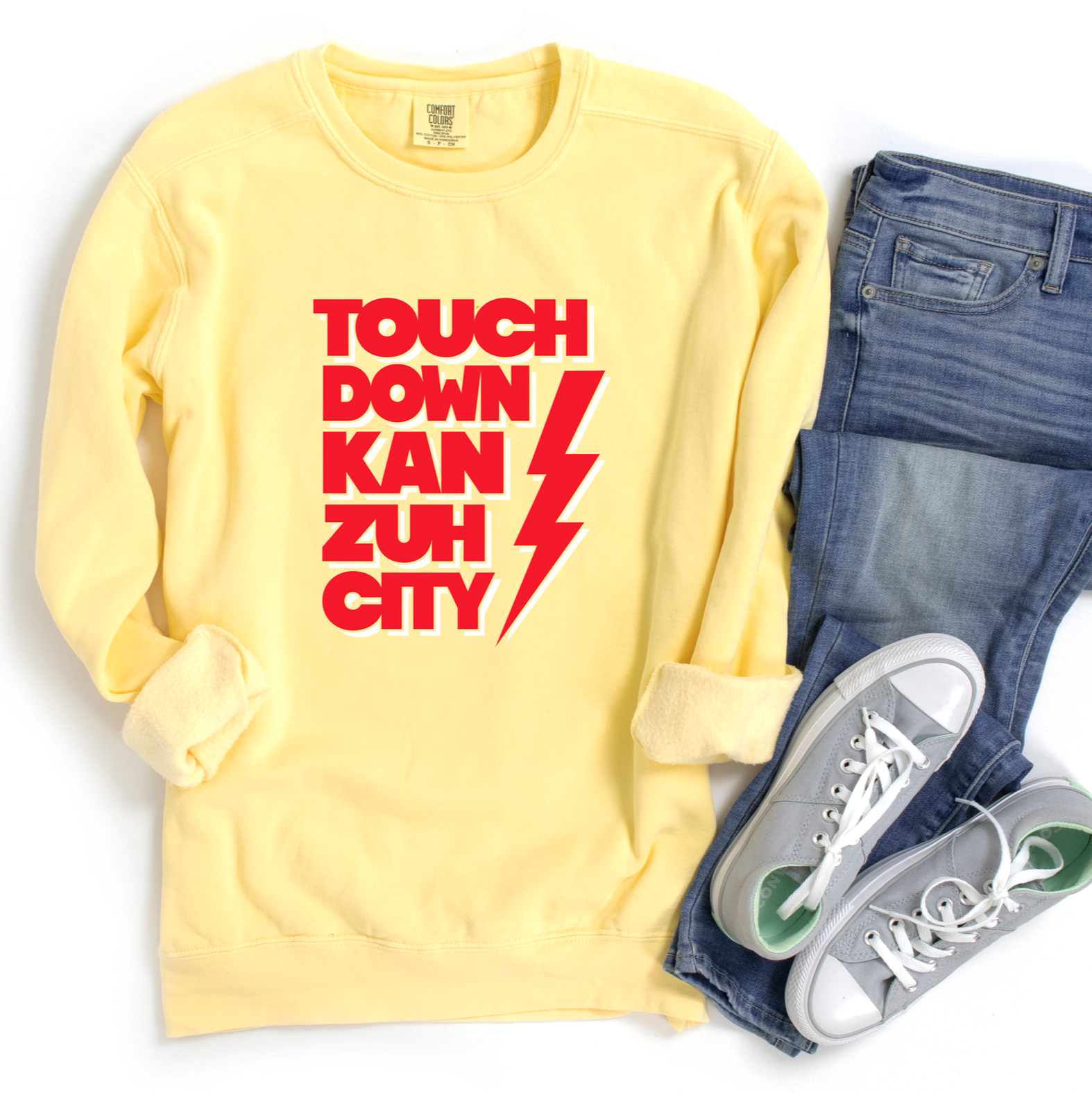 Touchdown Lightning Tee OR Sweatshirt