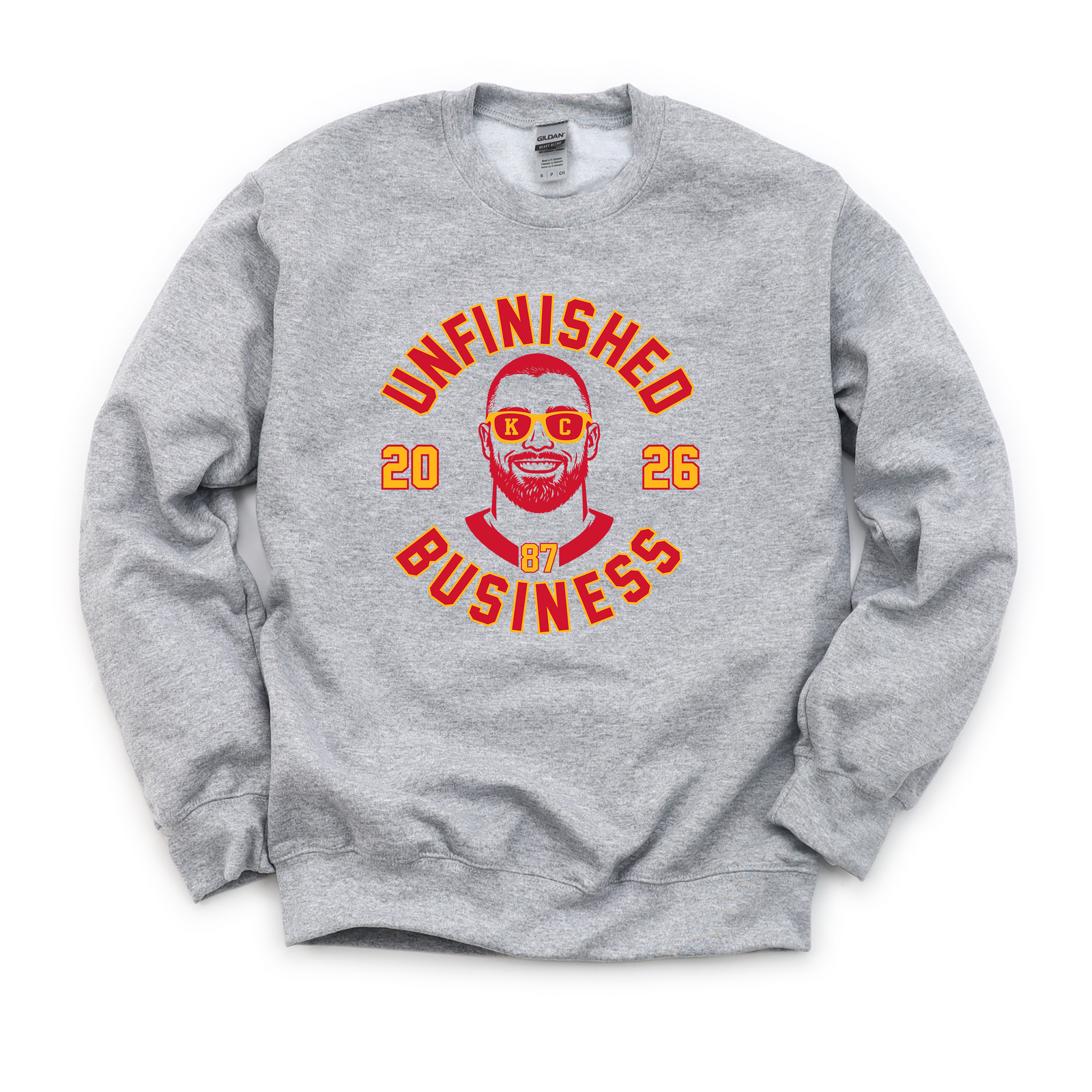 Unfinished Business Kelce 2026 Tee OR Sweatshirt