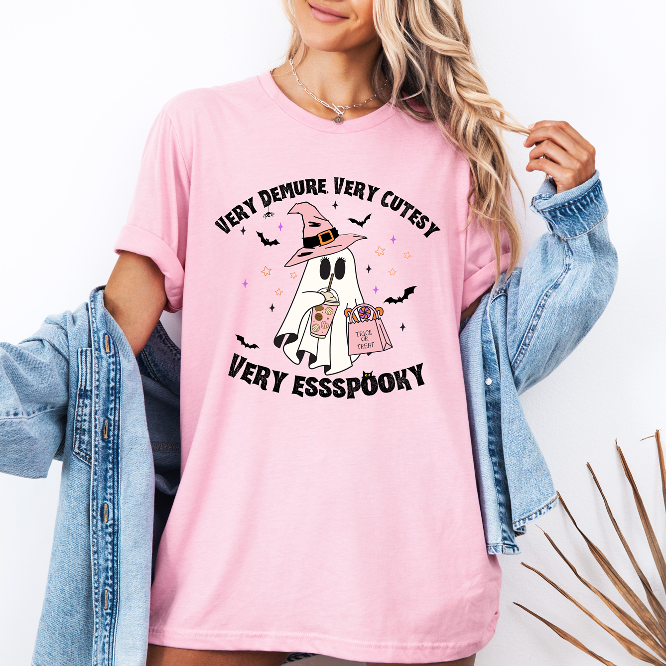 Very Demure Very Spooky Tee or Sweatshirt