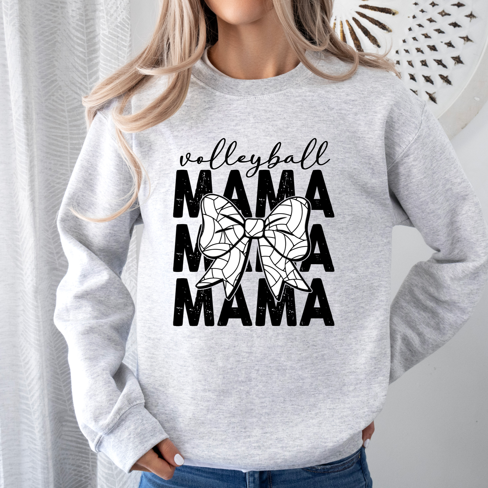 Sports Mama Bows Tee OR Sweatshirt - MULTIPLE SPORTS