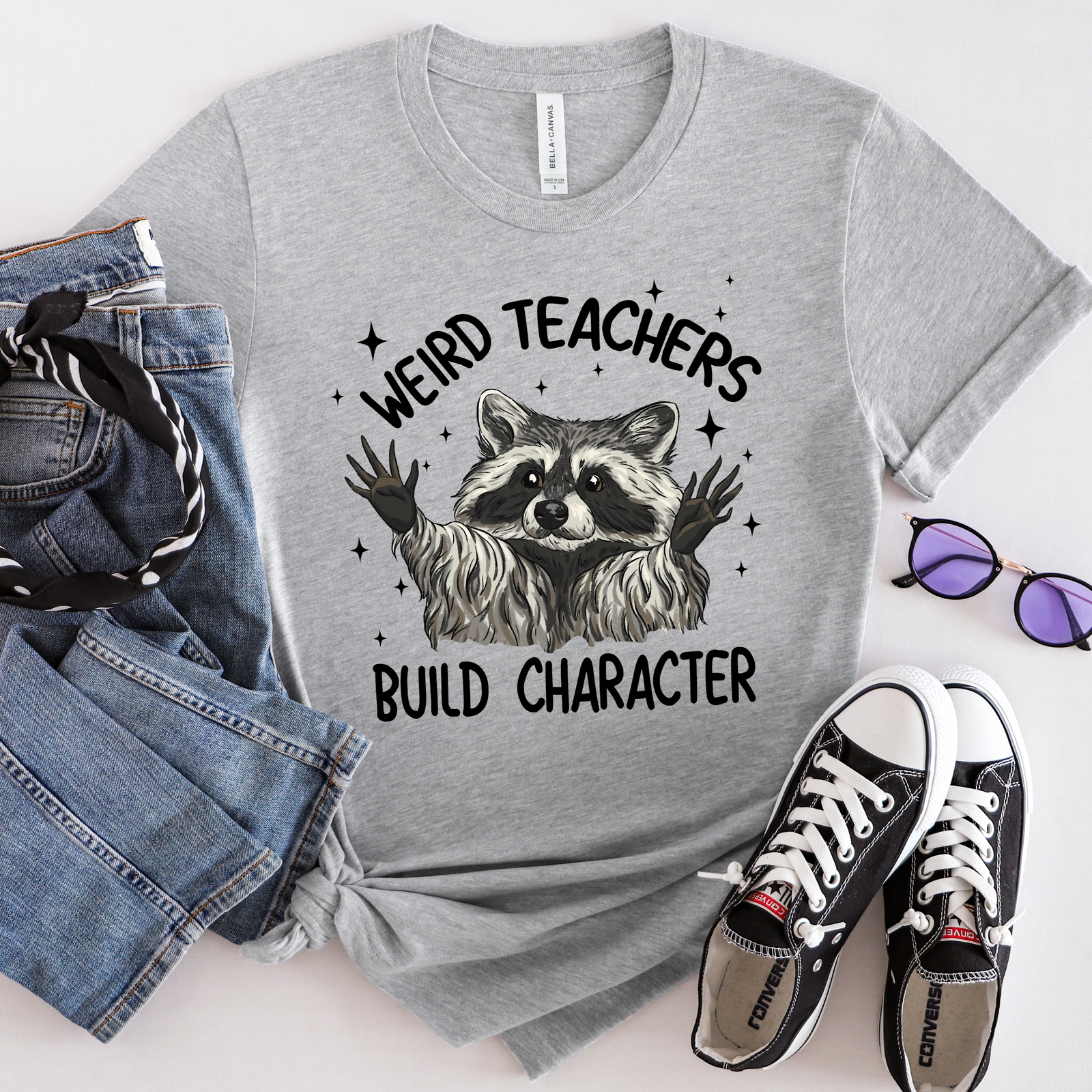 Weird Teachers Build Character Tee