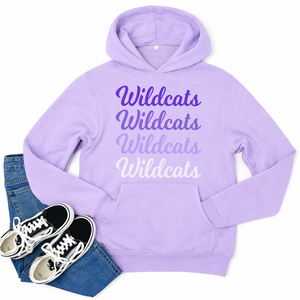 Wildcats Ombre Tee or Hoodie