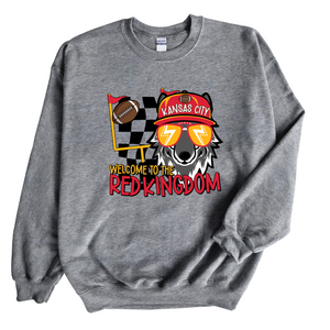 Wolf Welcome to Red Kingdom Tee or Sweatshirt