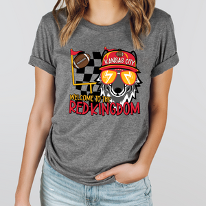 Wolf Welcome to Red Kingdom Tee or Sweatshirt