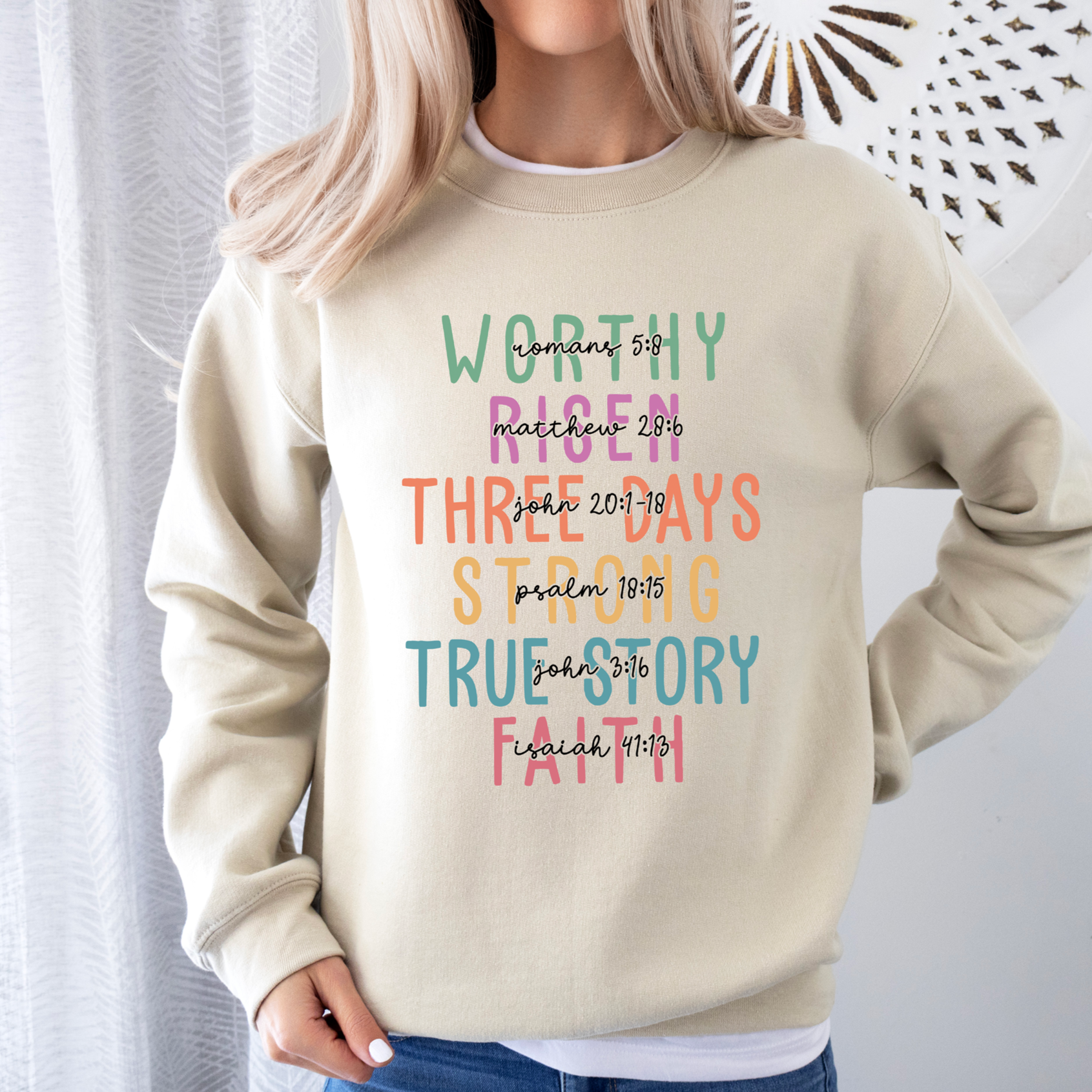 Worthy Risen Three Days Tee OR Sweatshirt