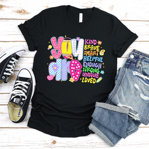You Are Bright Doodle Retro Tee