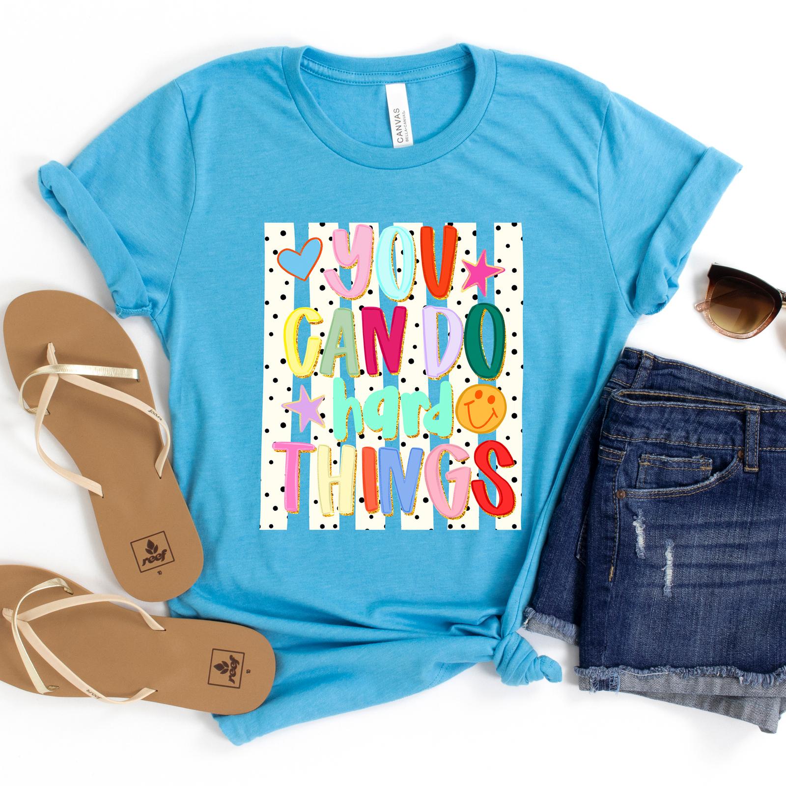 You Can Do Hard Things Whimsy Tee