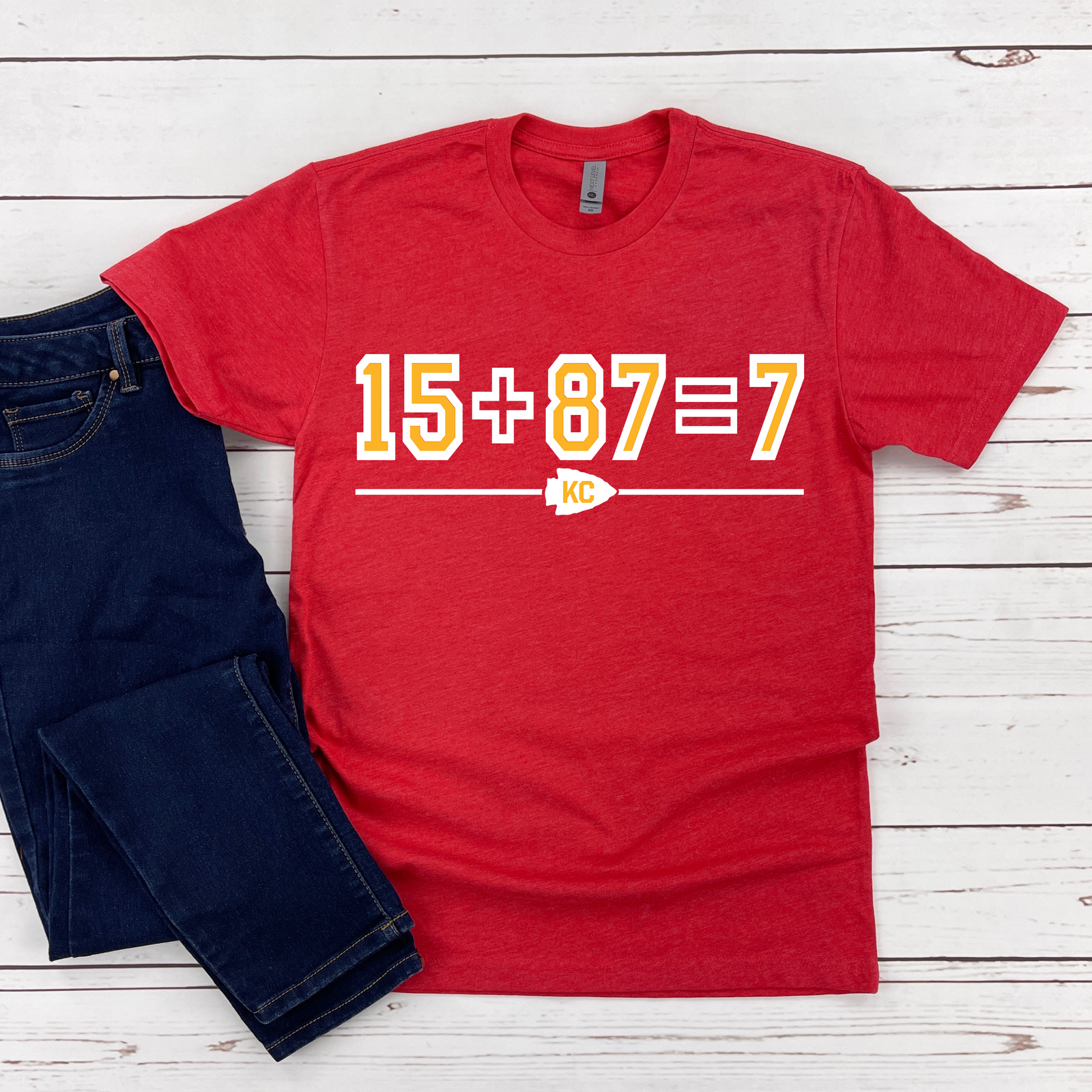 15+87=7 Tee or Sweatshirt