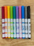 Fabric Markers - Set of 10