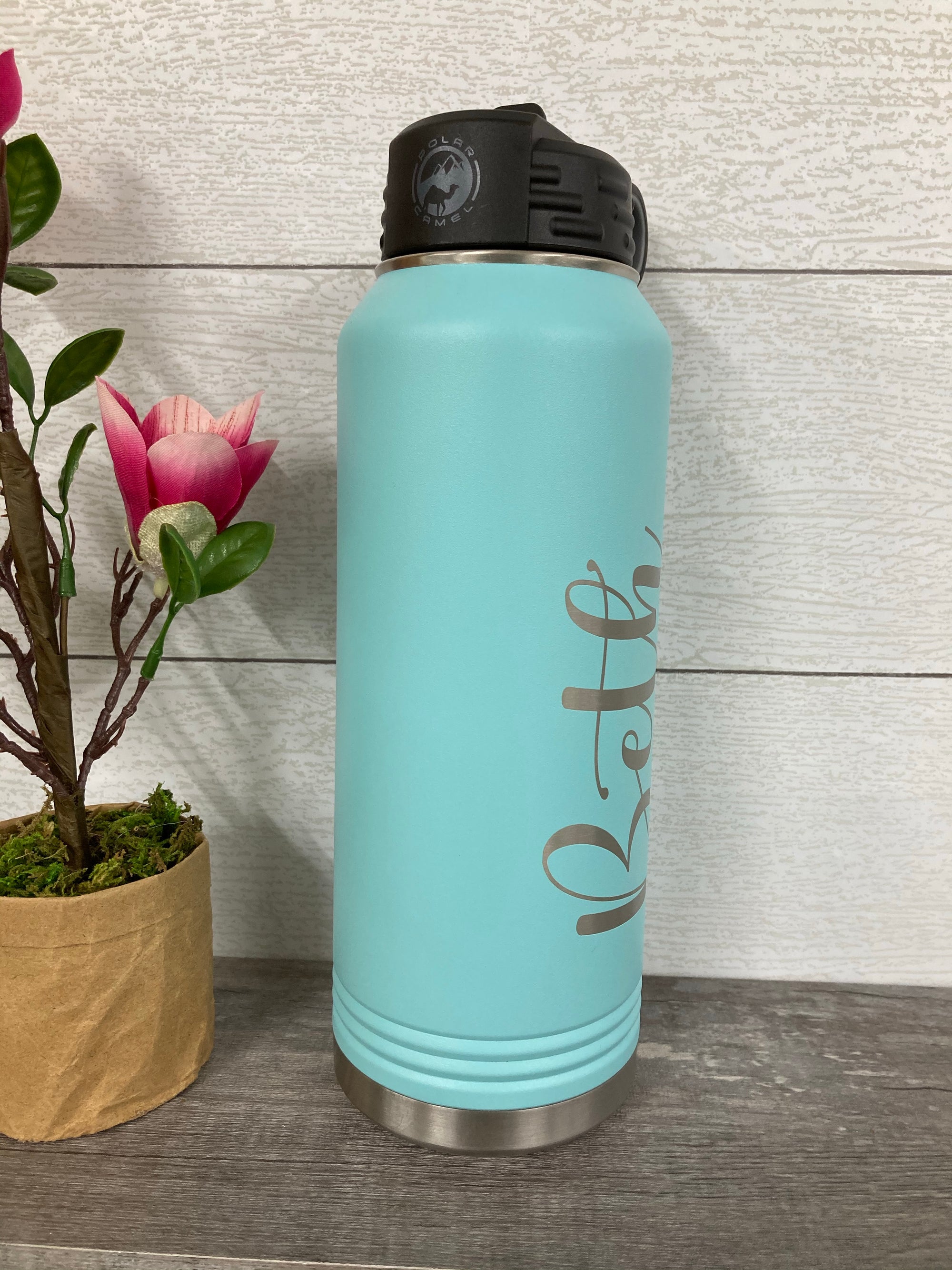 Personalized Engraved 32 oz. Water Bottle