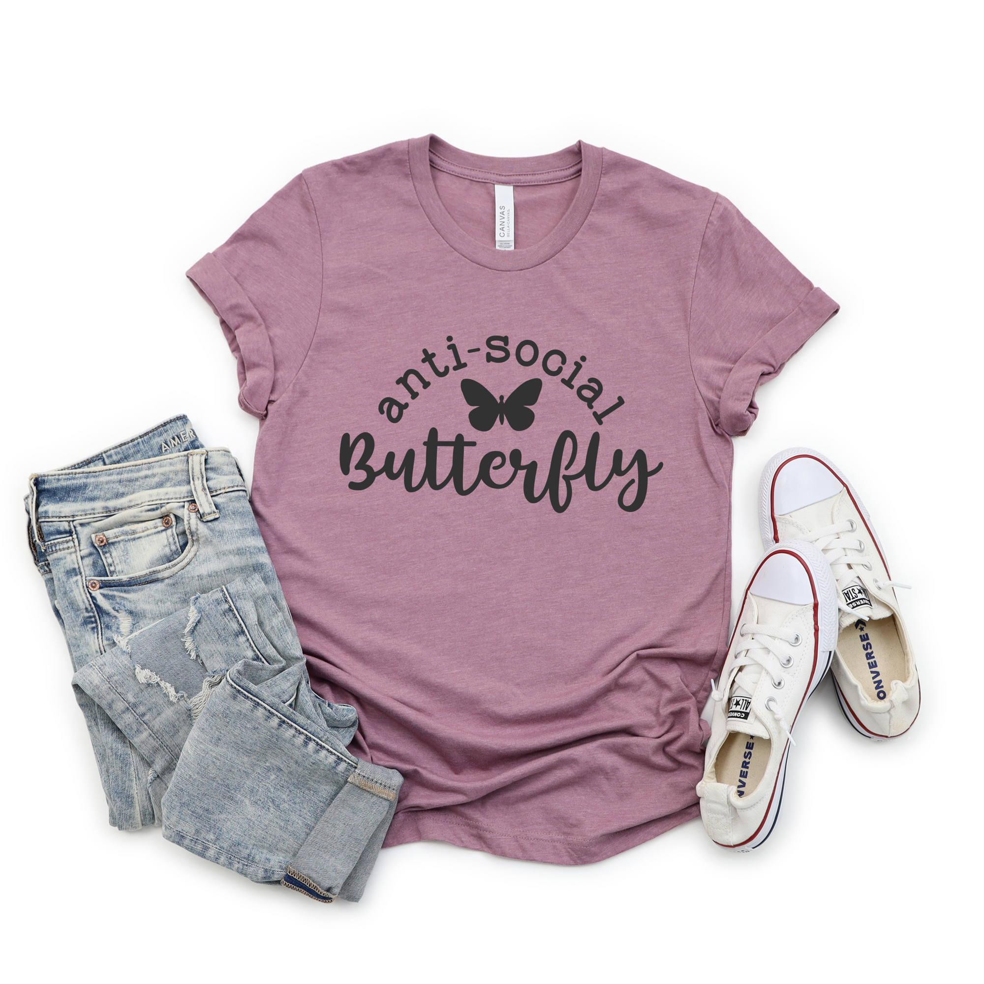 Anti-Social Butterfly Tee