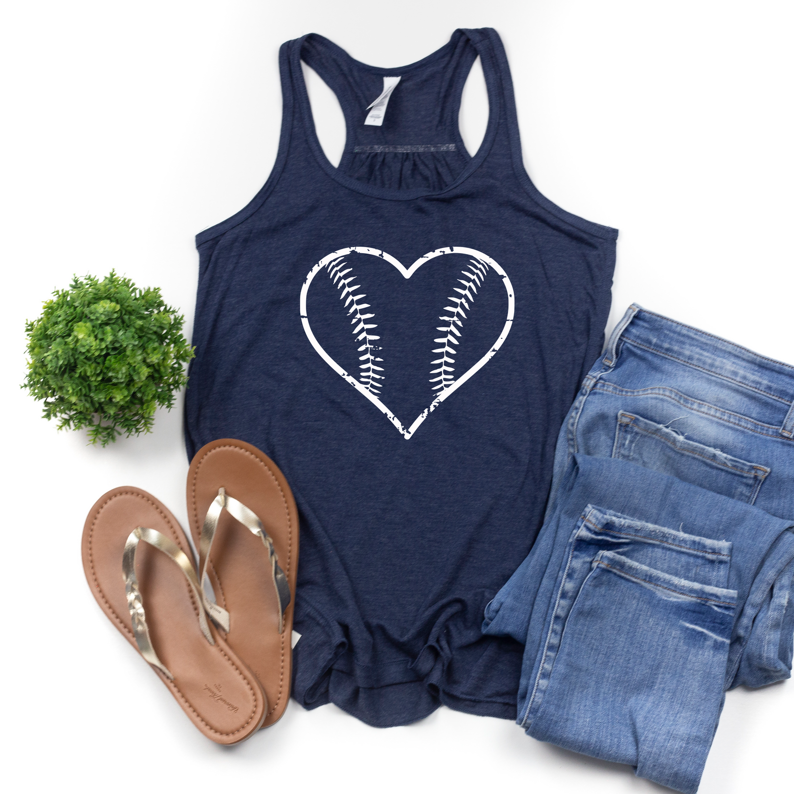 Baseball Heart Tank