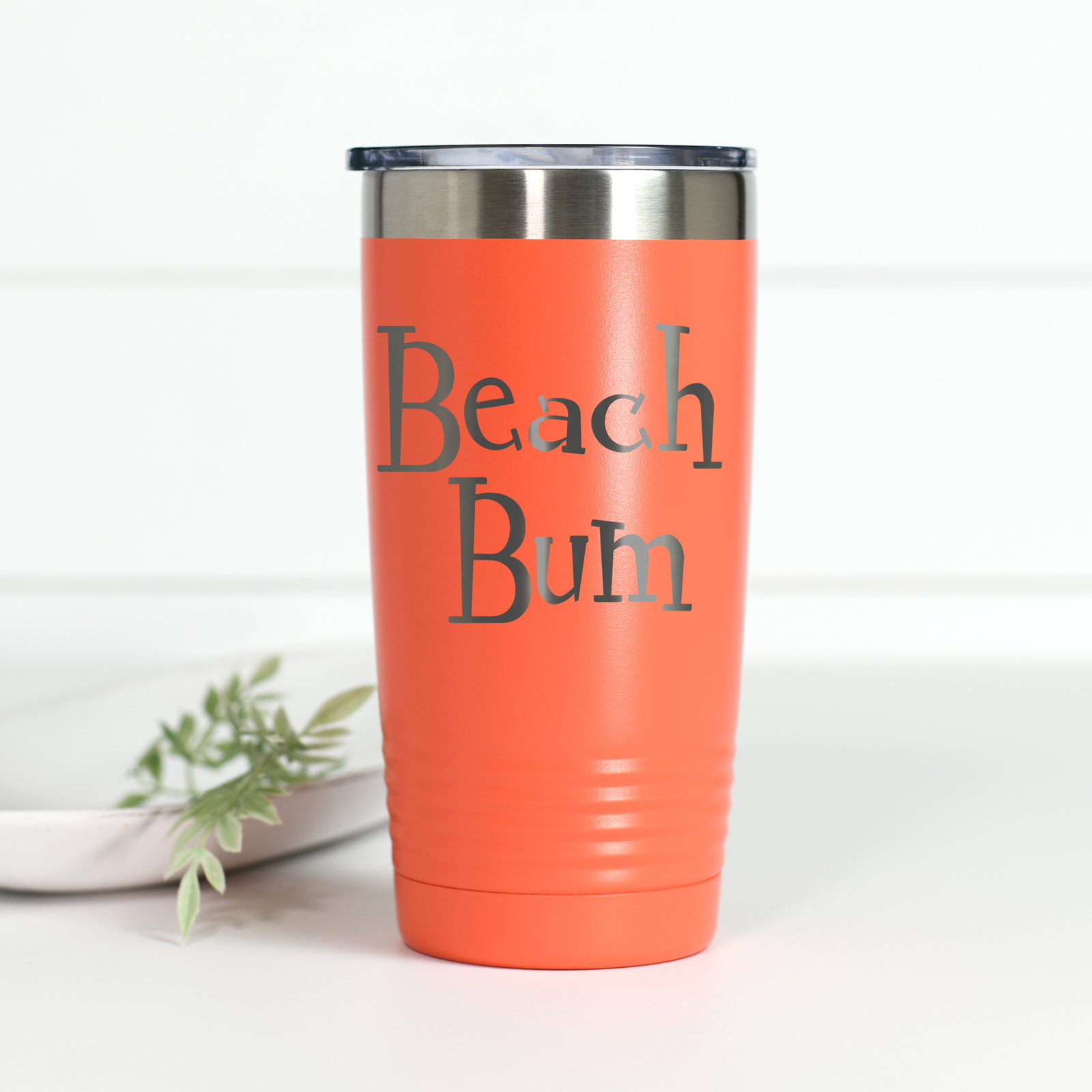 Beach Bum 20 oz Engraved Tumbler