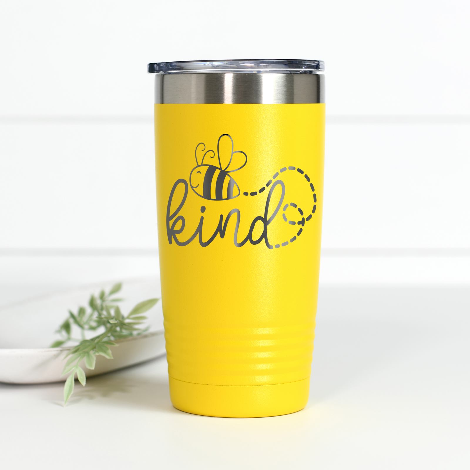 Bee Kind 20 oz Engraved Tumbler