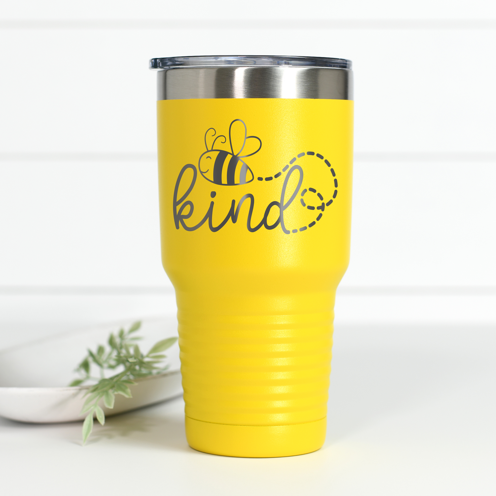 Bee Kind 30 oz Engraved Tumbler