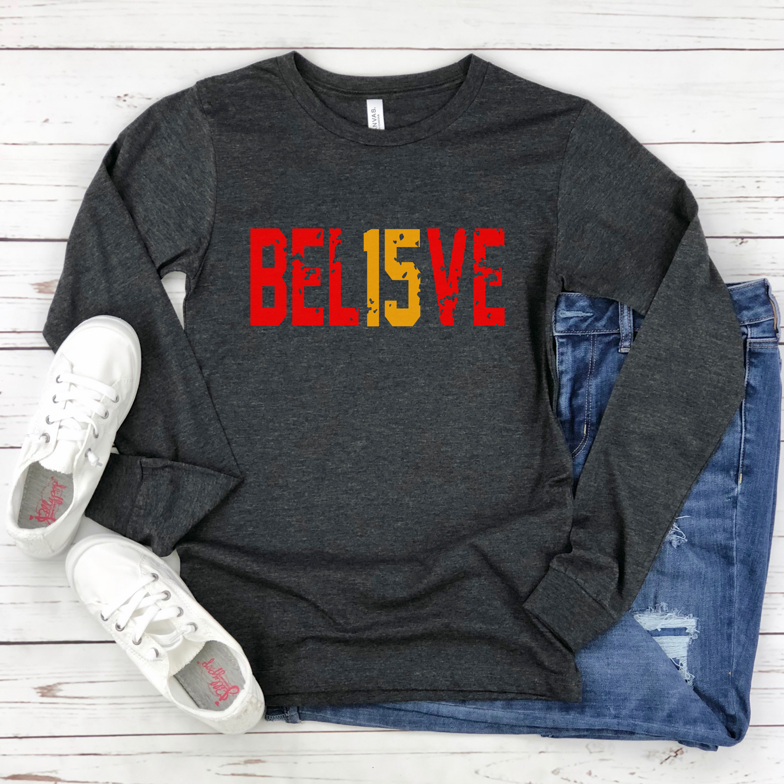 BEL15VE Long-Sleeve Tee