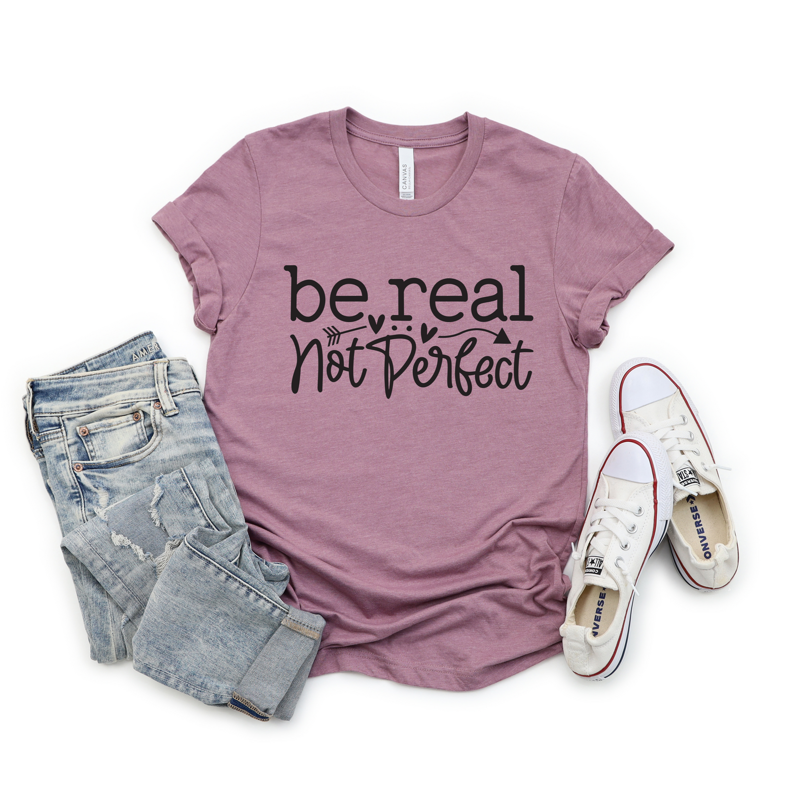 Be Real Not Perfect Tee