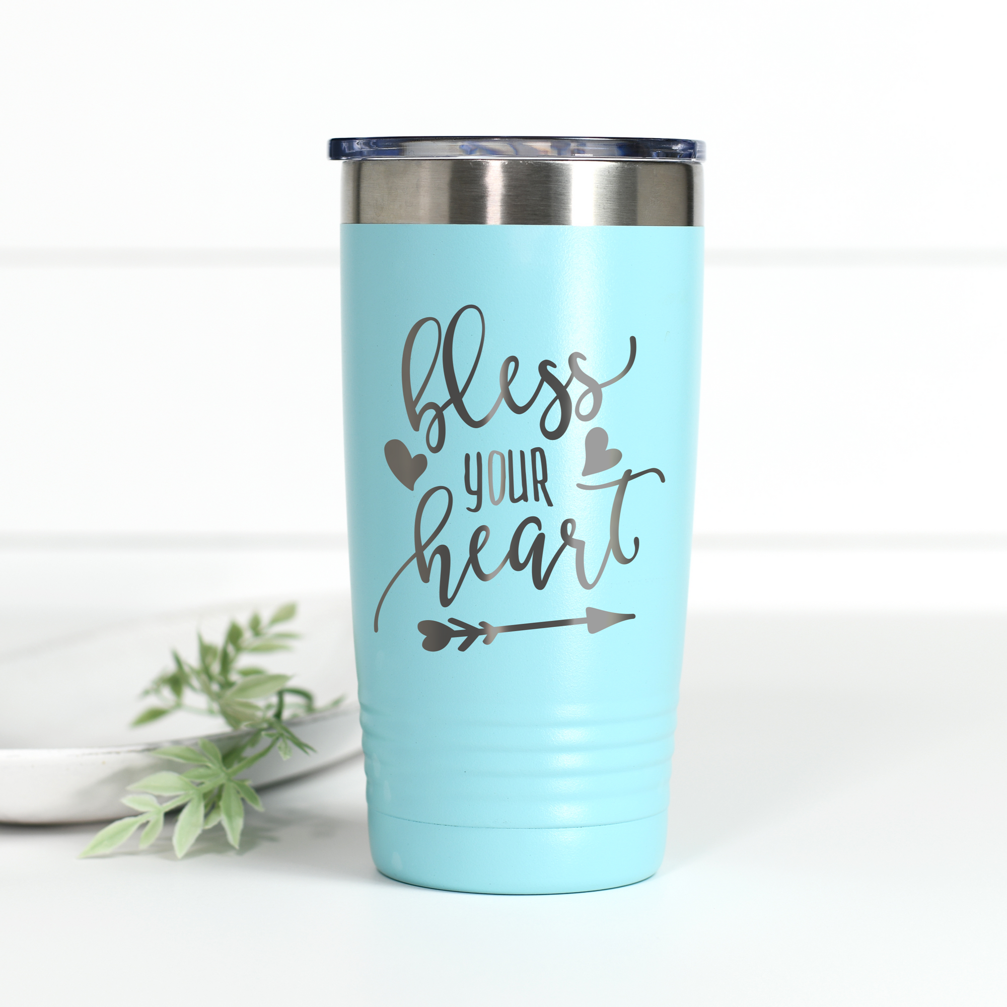 Bless Your Heart 20 oz Engraved Tumbler