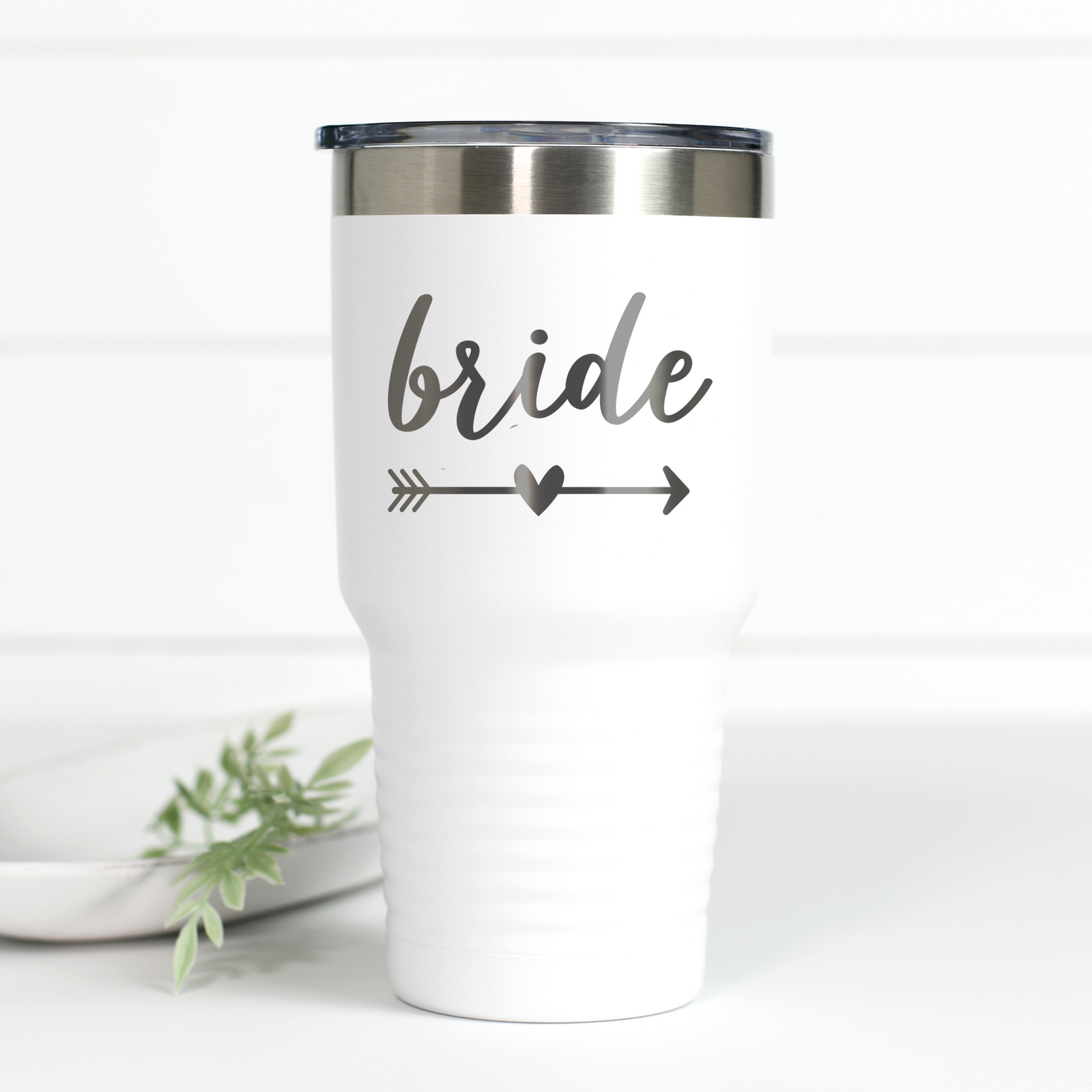 Bride 30 oz Engraved Tumbler