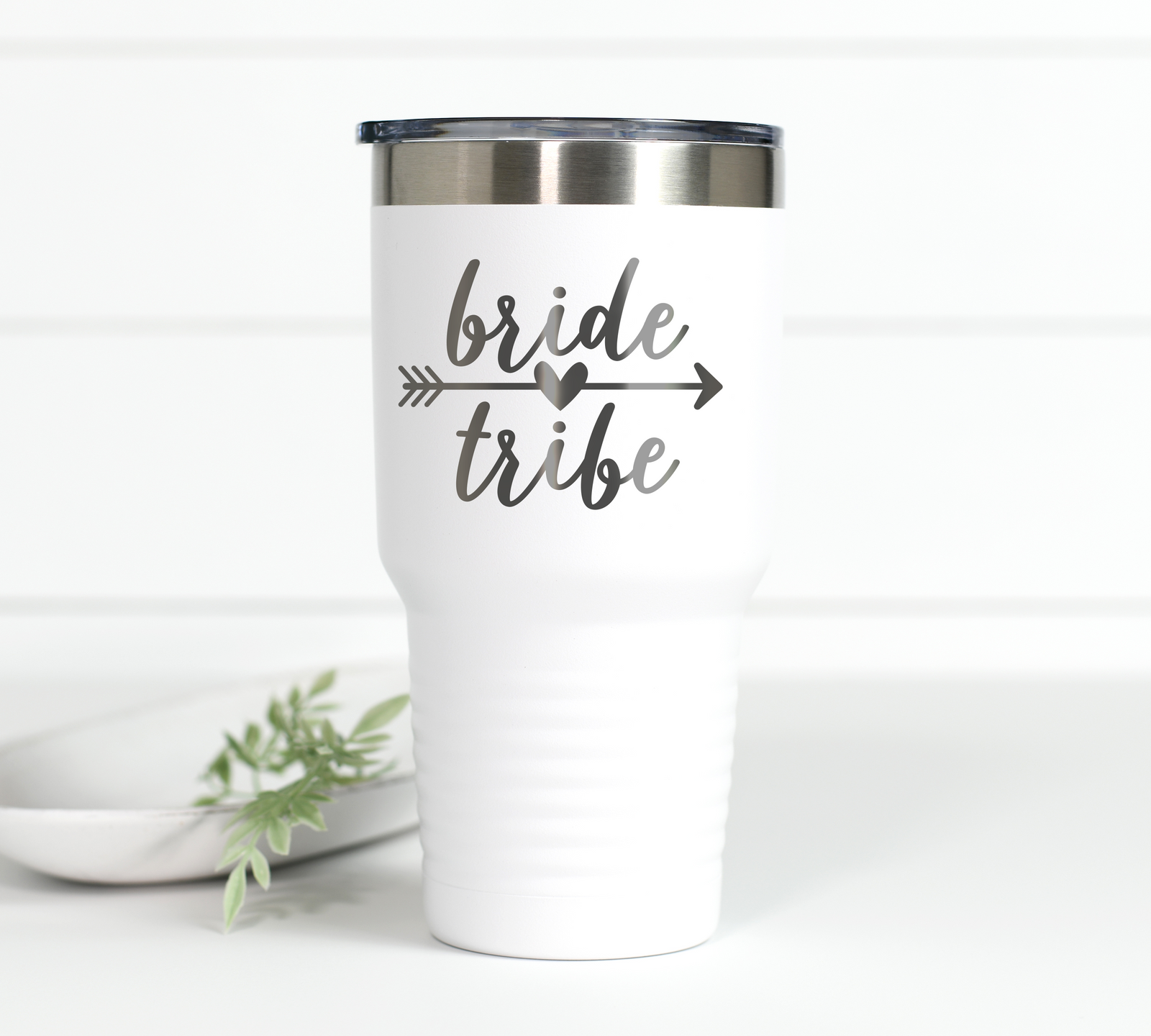 Bride Tribe Bachelorette Party 30 oz Engraved Tumbler