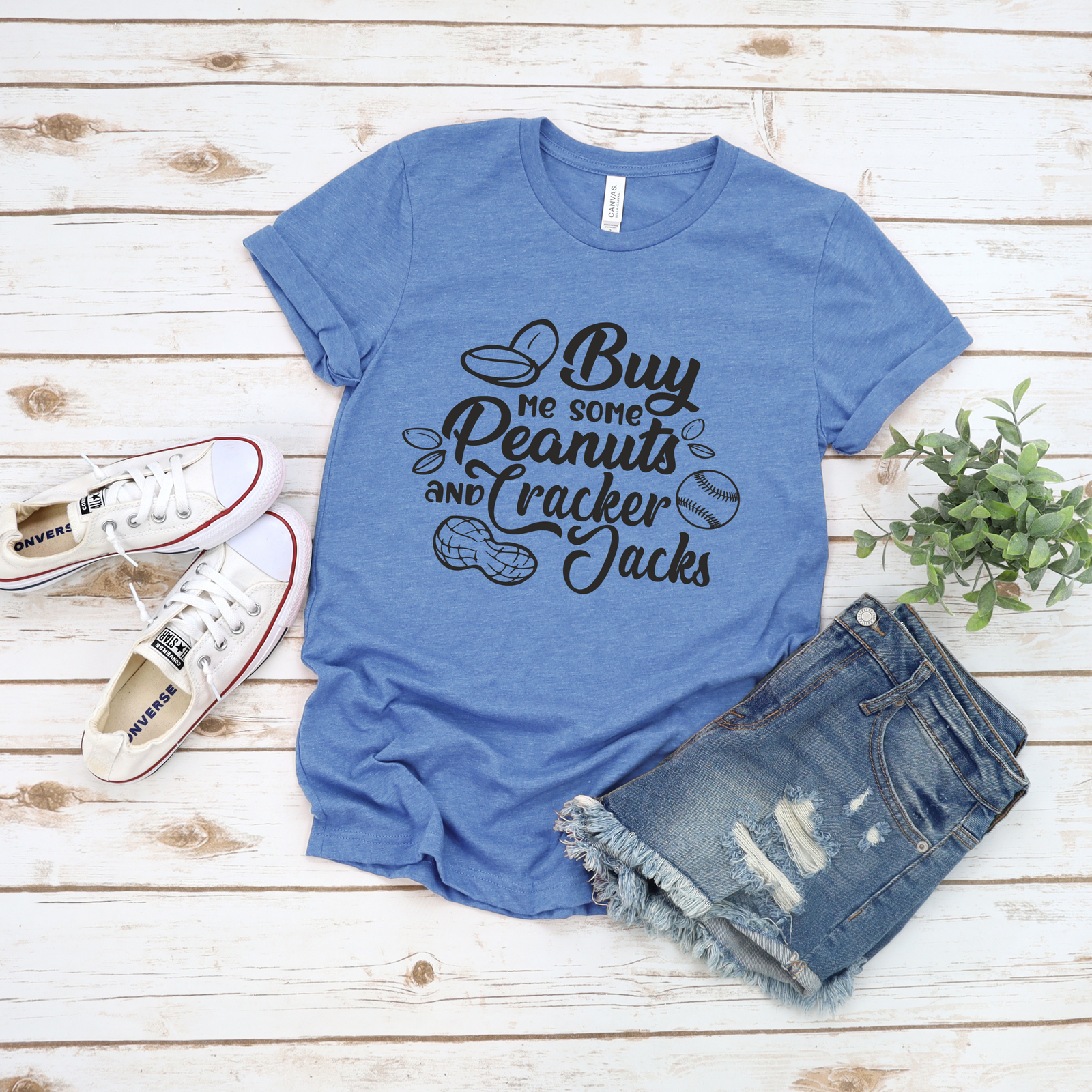 Buy Me Some Peanuts and Cracker Jacks Tee