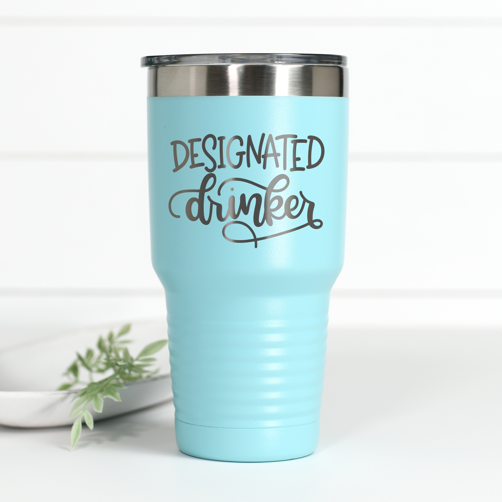 Designated Drinker 30 oz Engraved Tumbler