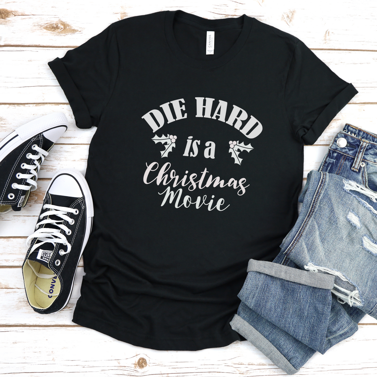 Die Hard is a Christmas Movie Tee