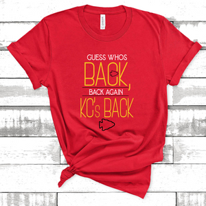 Guess Who's Back KC Tee