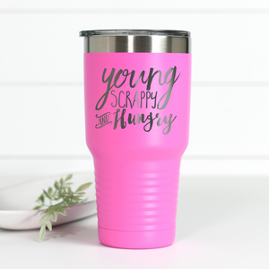 Hamilton Young Scrappy Hungry 30 oz Engraved Tumbler
