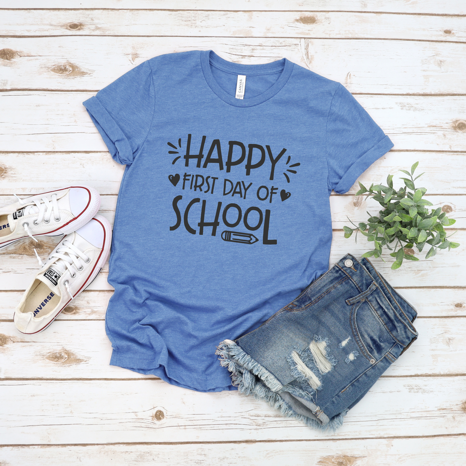 Happy First Day of School Tee