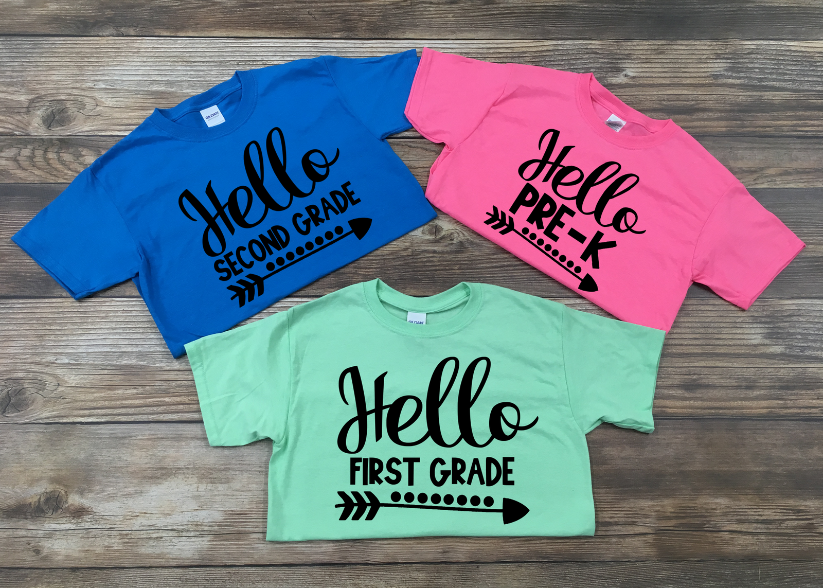 Hello Grade Level Youth Tee