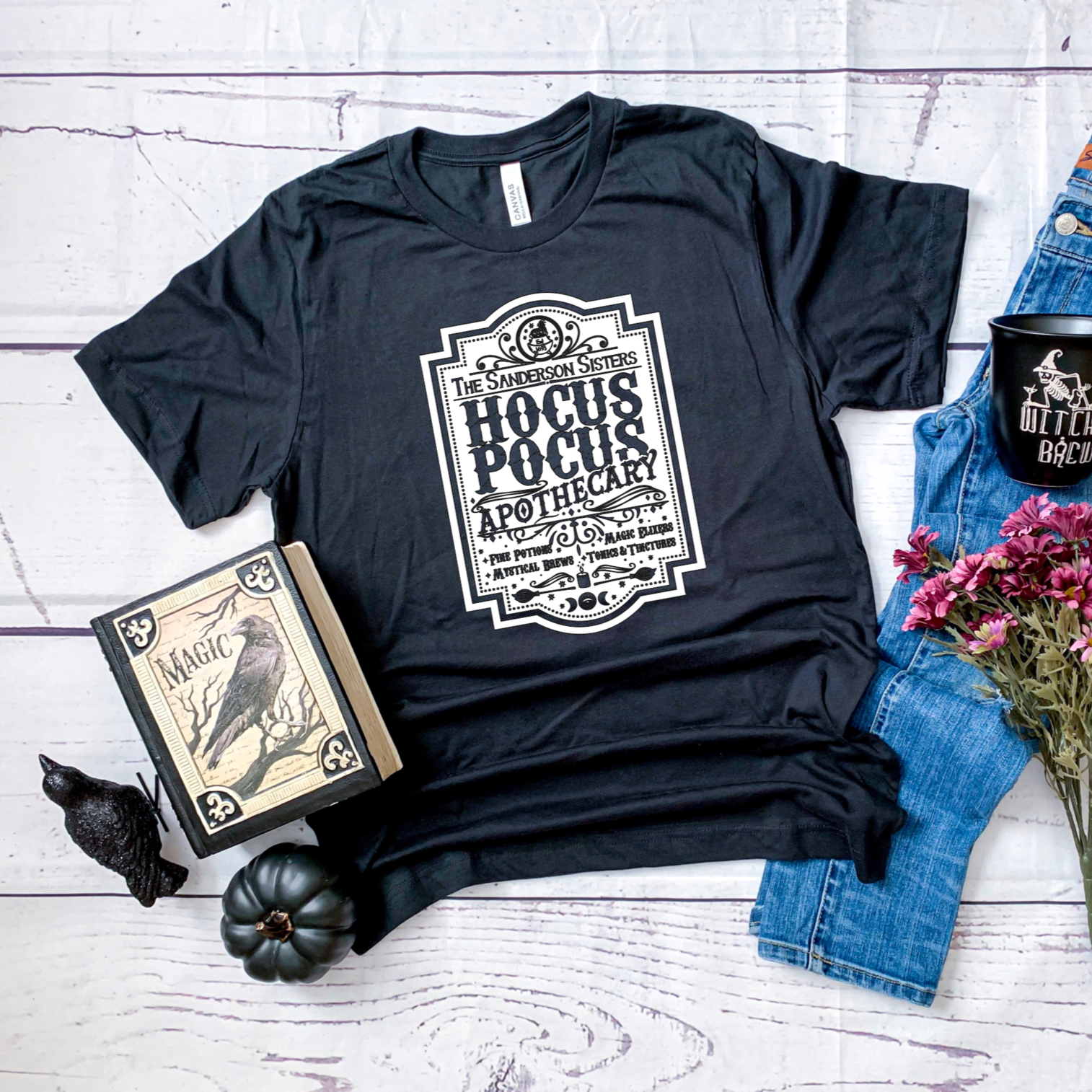 Hocus Pocus Apothecary Tee