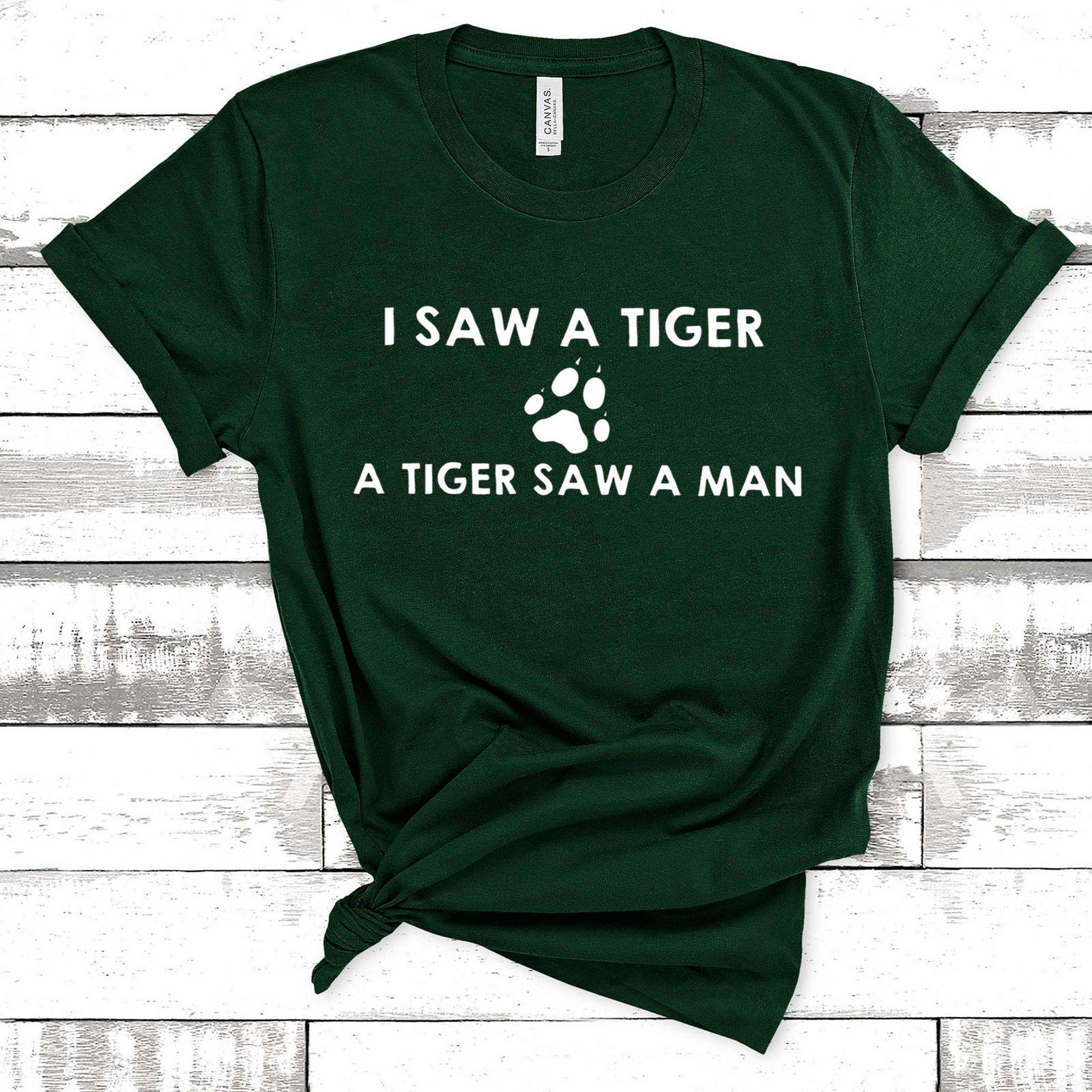 I Saw A Tiger Tee