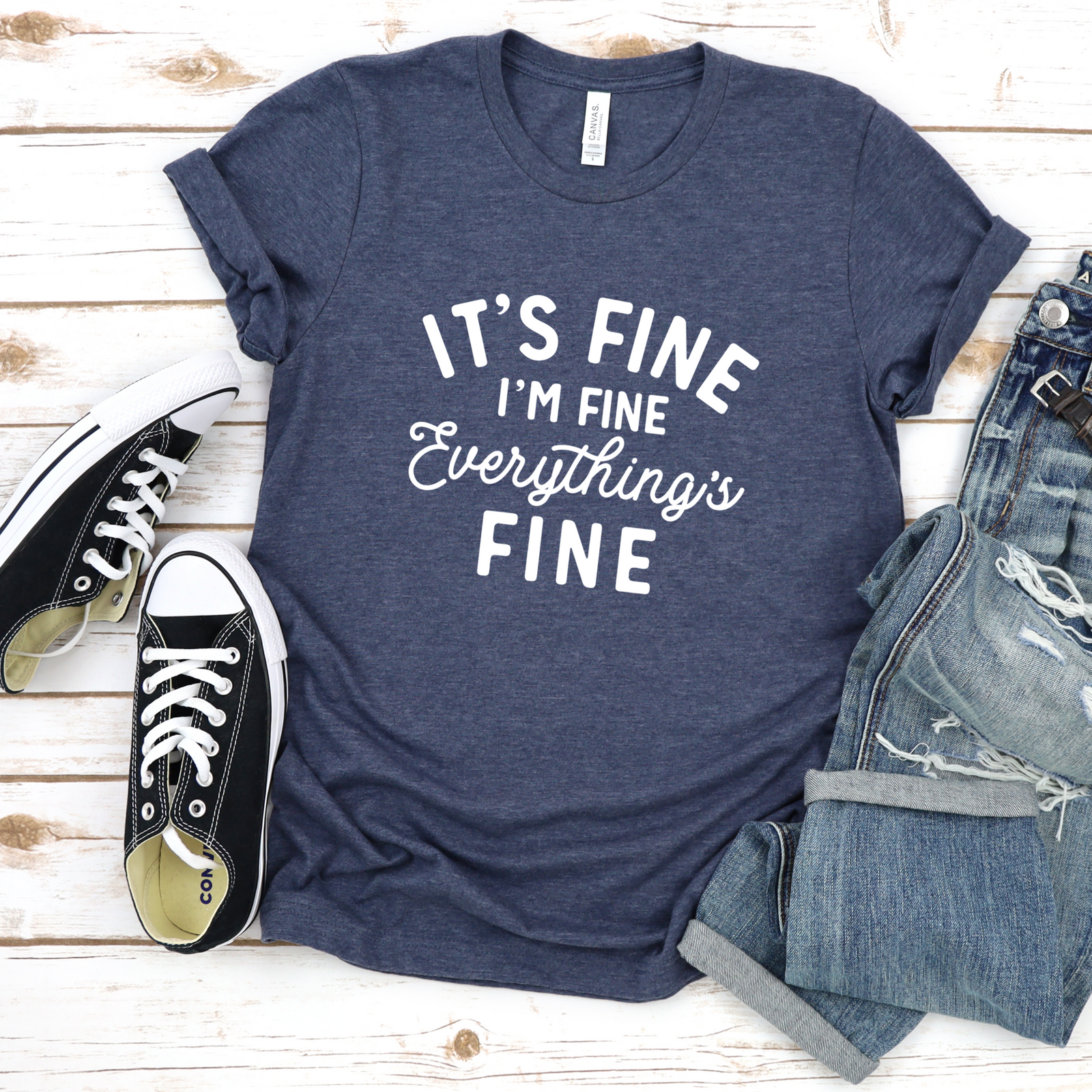 It's Fine I'm Fine Everything's Fine Tee
