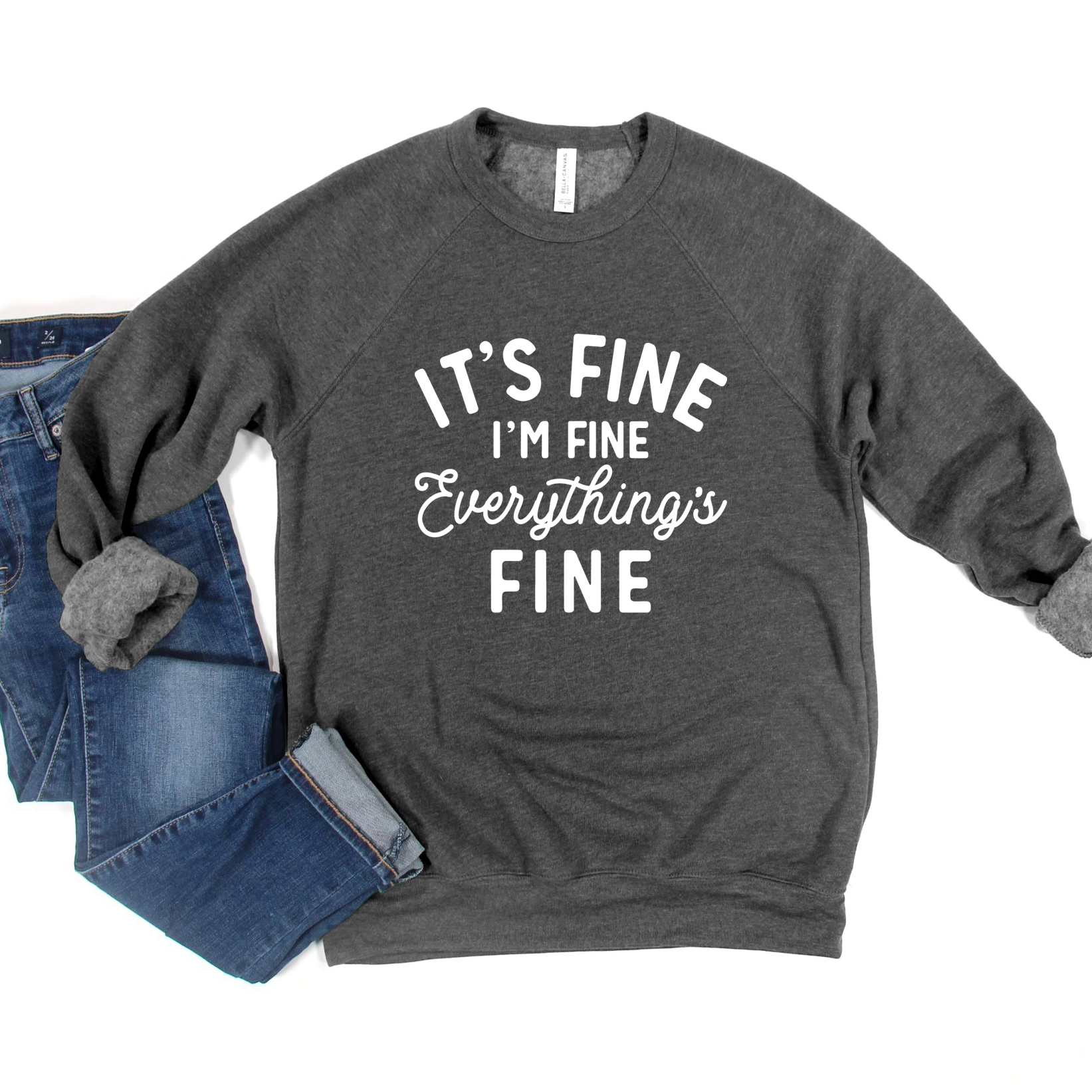 I am ok grey sweatshirt sales